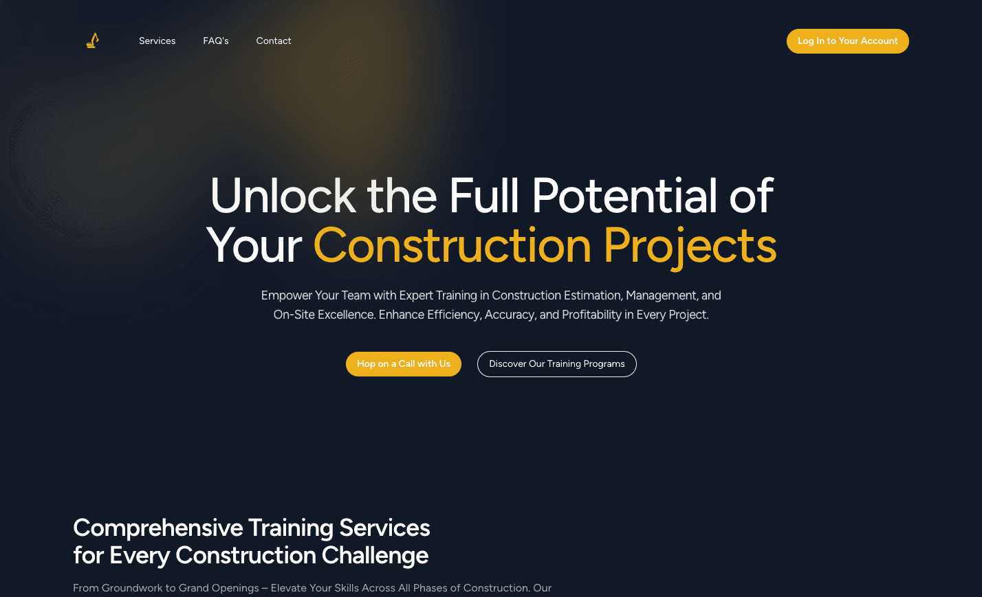 Estimation Training project screenshot